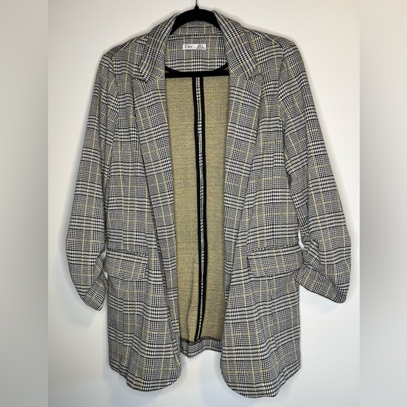 Dex 3/4 Sleeve Open Blazer - Picture 1 of 6